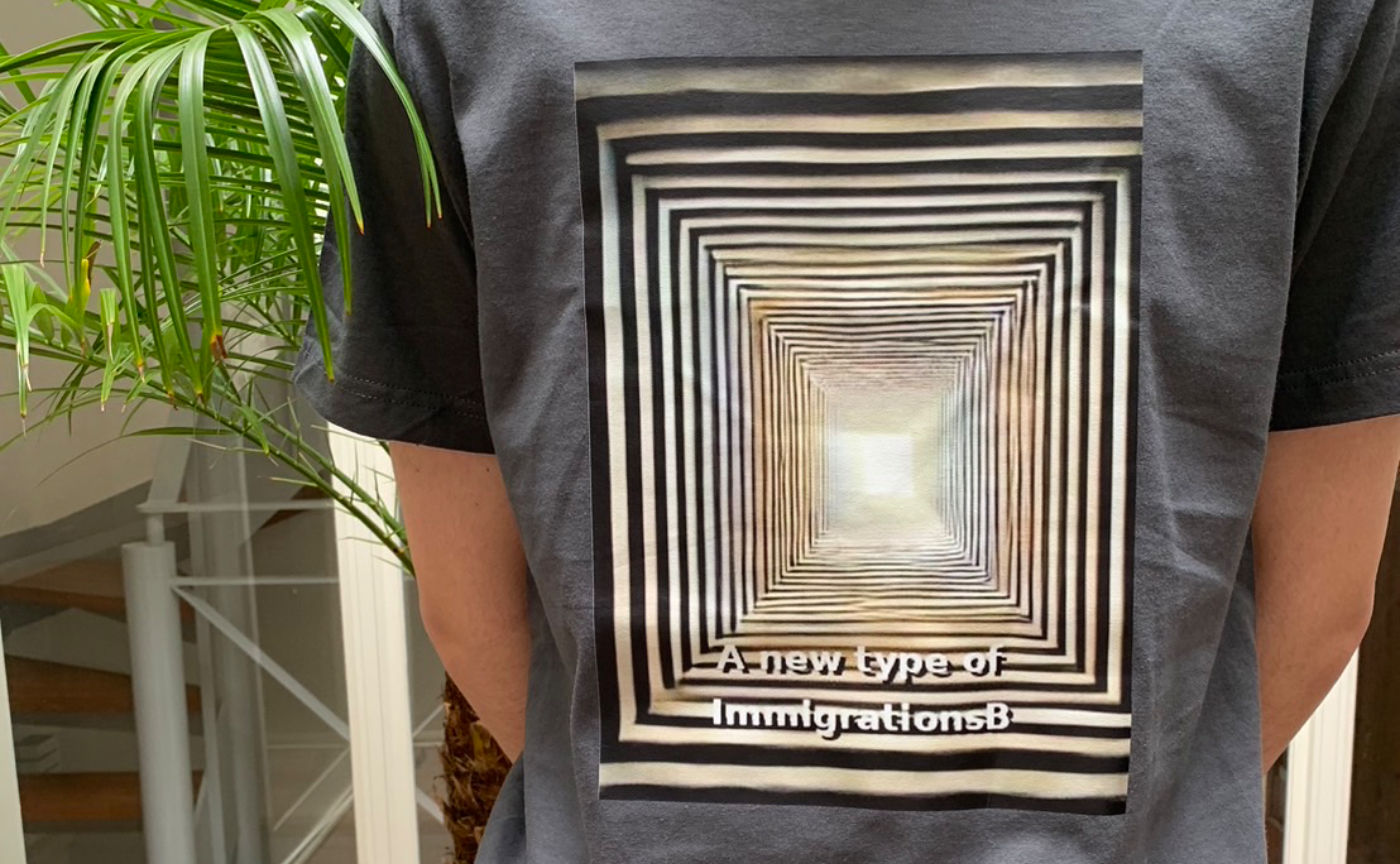 新種のImmigrationsB / Tシャツ「春旅 2025」Sサイズ