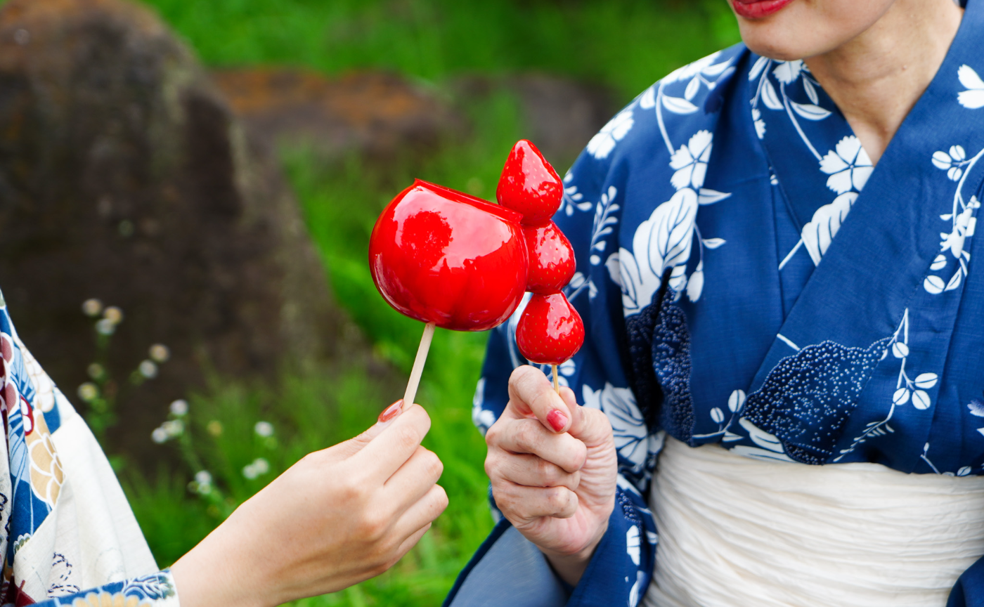 【レポート】浴衣とりんご飴と手持ち花火と…