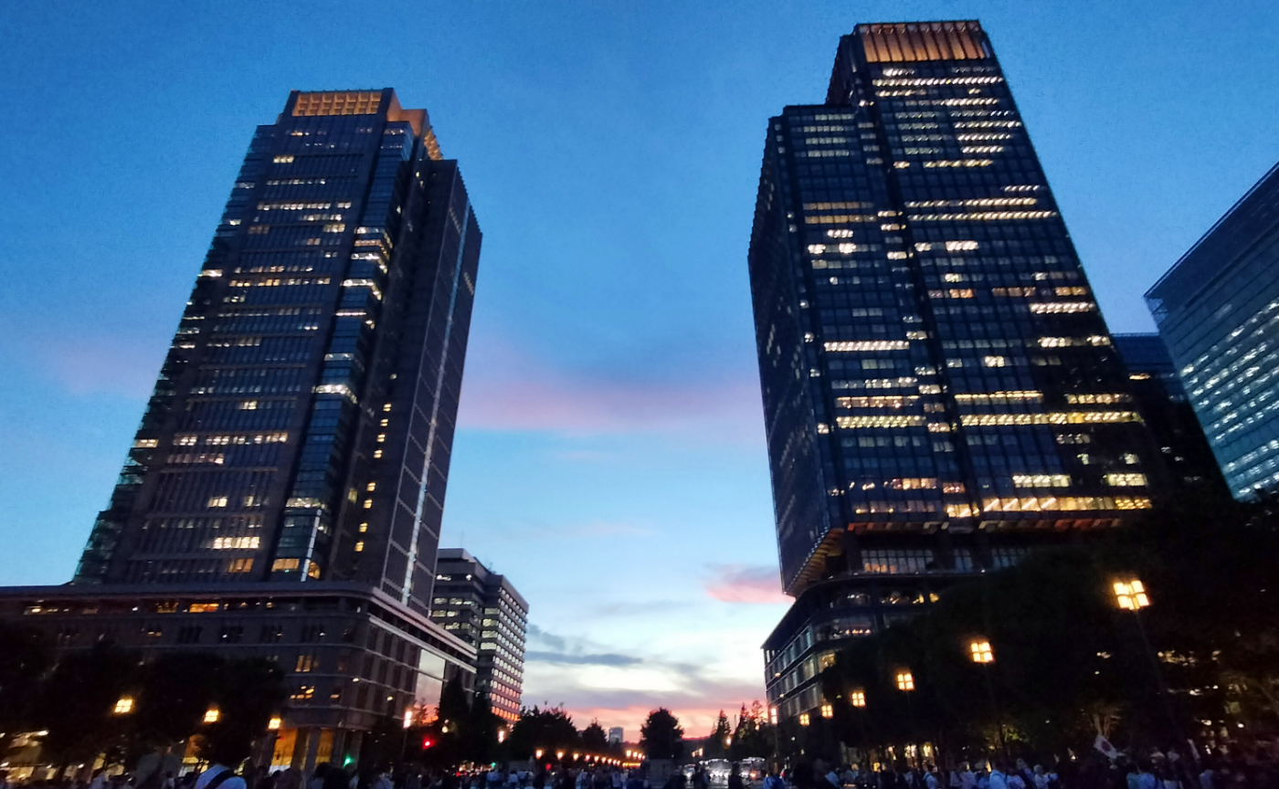 マジックアワーの東京