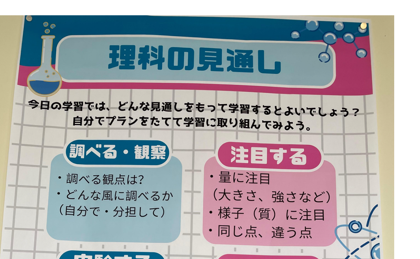 他教科に広がる自己調整学習の実践 ～理科専科の先生の取り組みより～