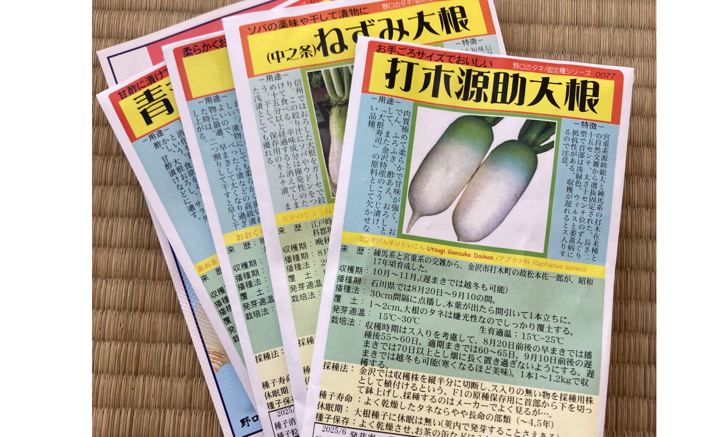 【自然農畑講座7月~11月】の第5回　いよいよ種まき（村民主催：久保牧子）