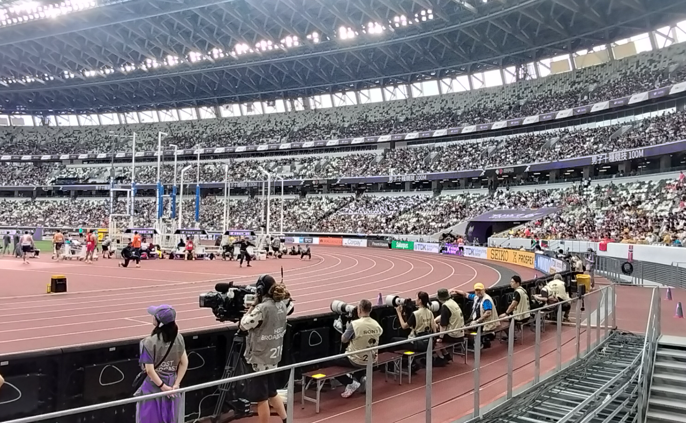 超望遠レンズで世界陸上を堪能📷
