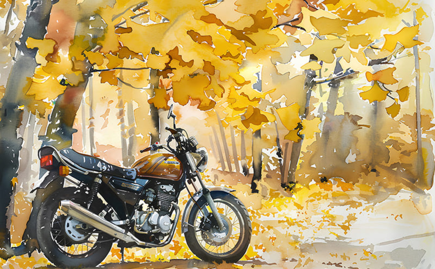 🏍️ツーリングの秋＆芸術の秋🎨