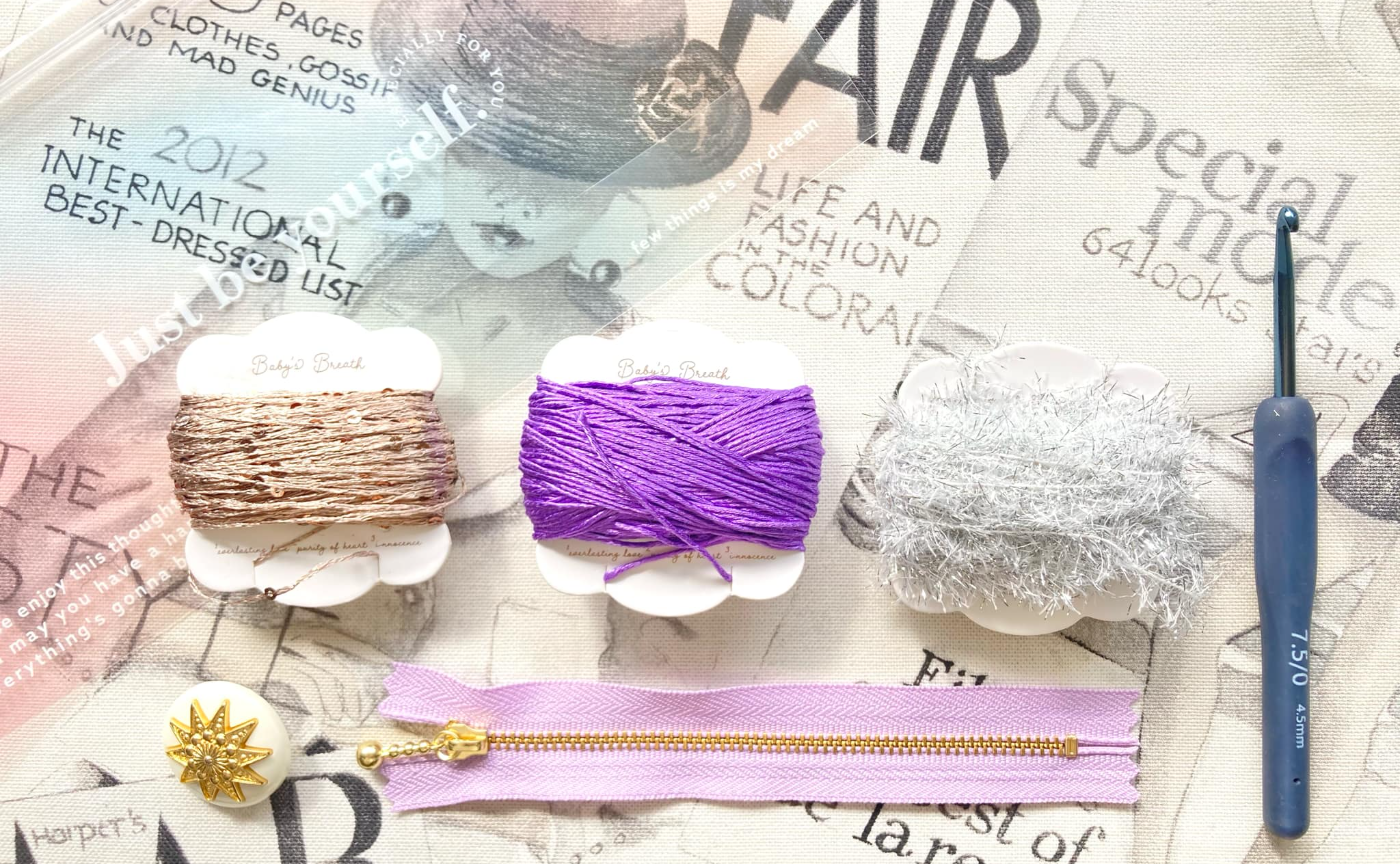 "Jewelry Knit Kit"（編み針付）