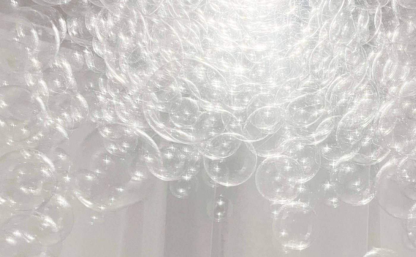 空気彫刻　「第16回  躍動する現代作家展」in 国立新美術館