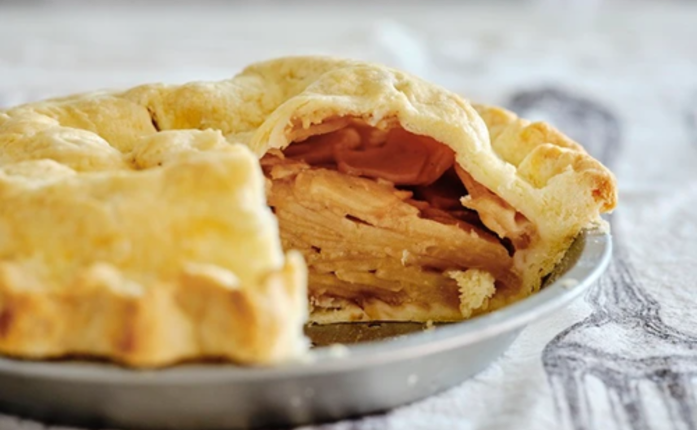 『松之助』平野さんに教わるアップルパイづくり＜書籍・パイ皿付き＞