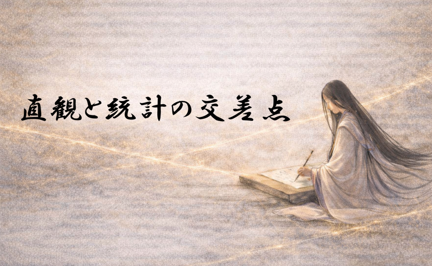 人間の勘とAIの確率の融合～直観と統計の交差点～