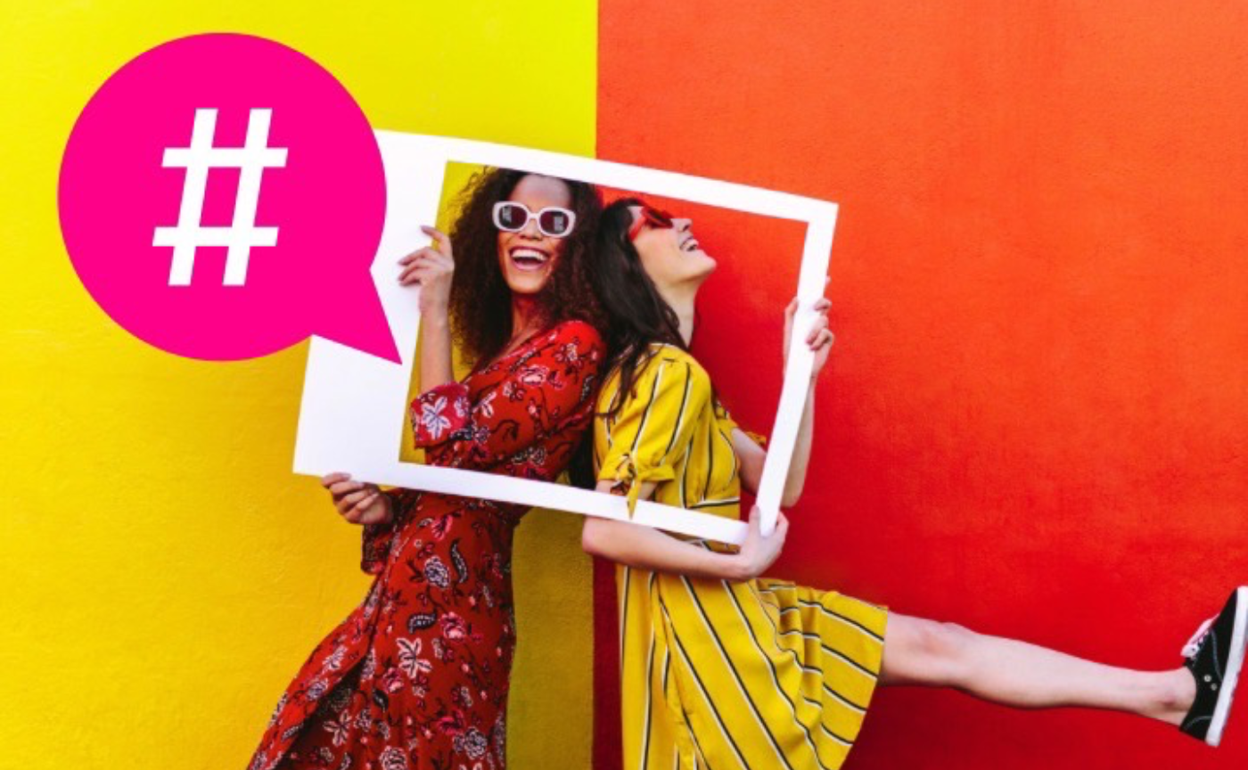 2つの役割を果たすハッシュタグ