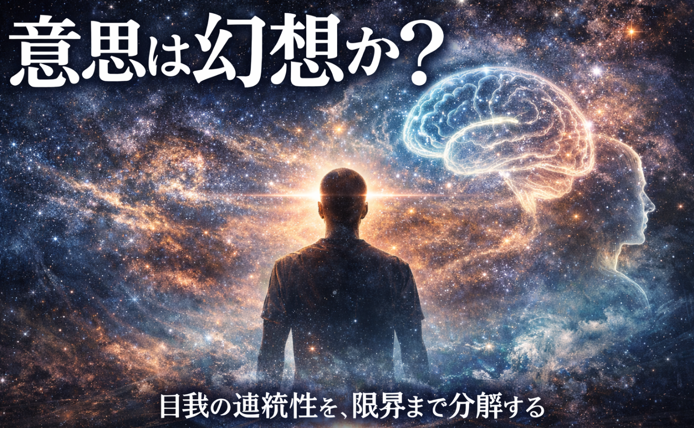 意思は幻想か?
──自我の連続性を、限界まで分解する