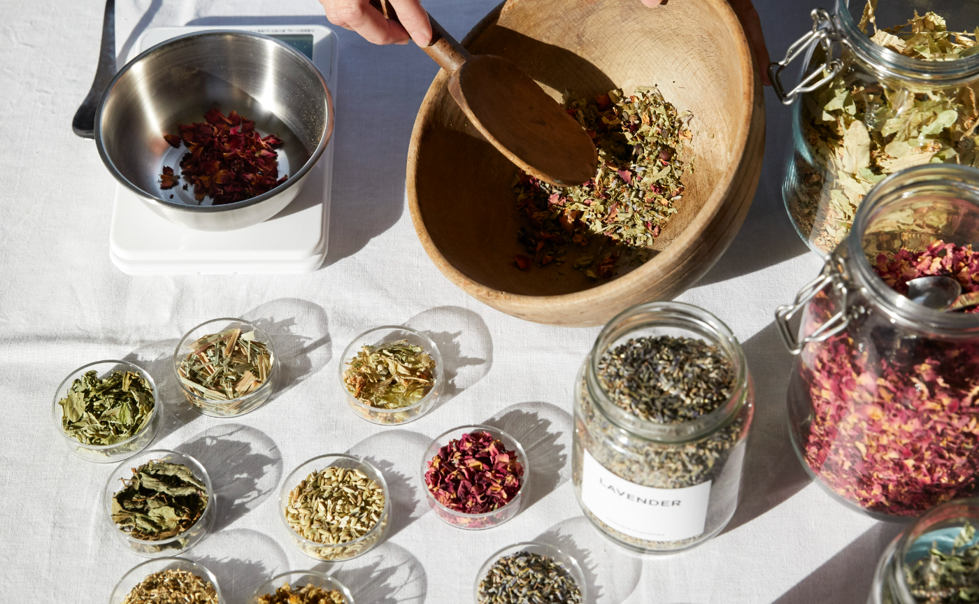 たまプラーザ店｜ハーブティー専門店ROEROEとたのしむブレンド体験