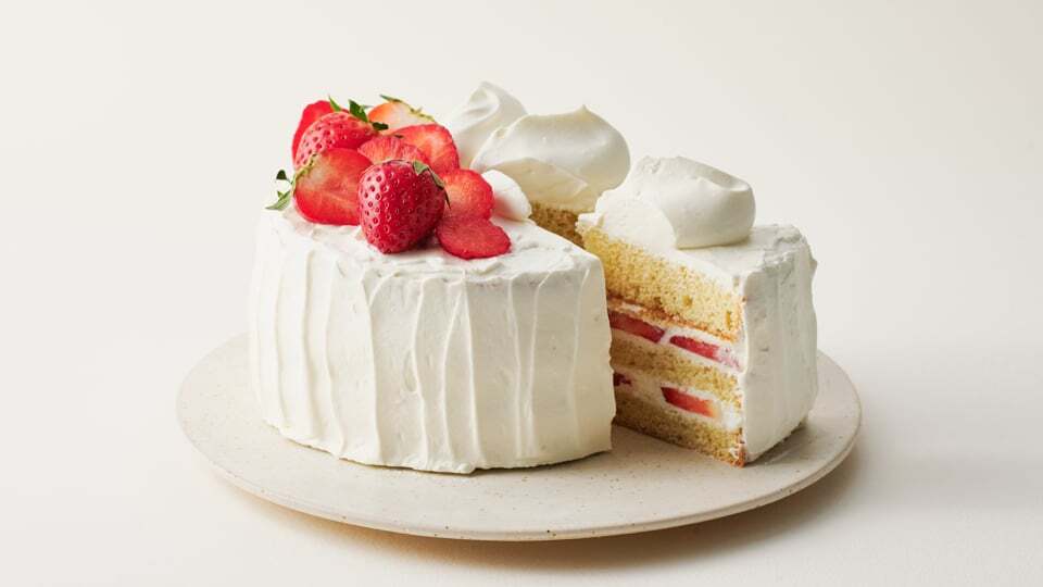 魔法のスポンジケーキとスプーン一本ショートケーキ