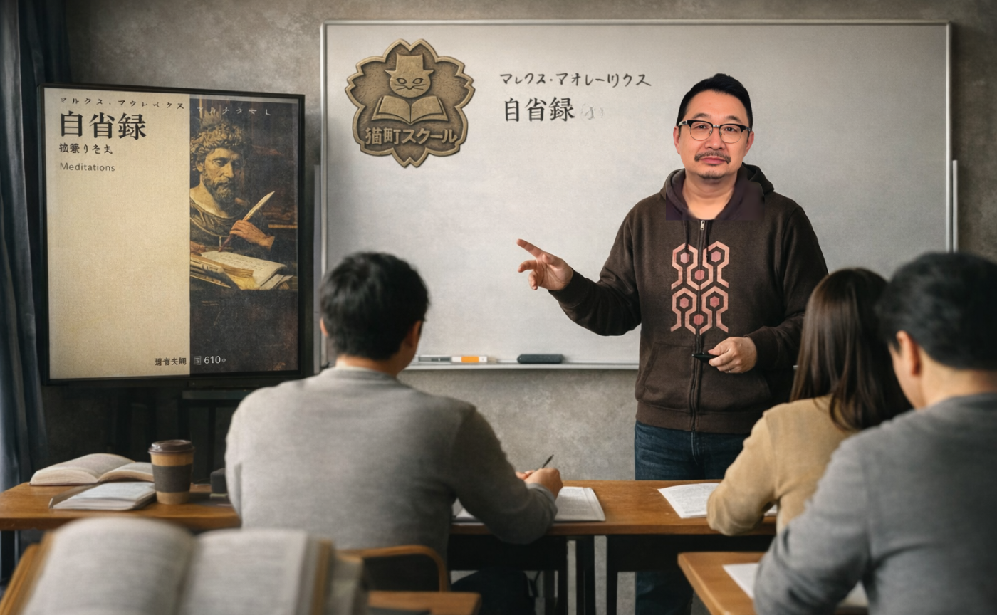 猫町スクール【第II期全6回】人生論を読む　講師：吉川浩満