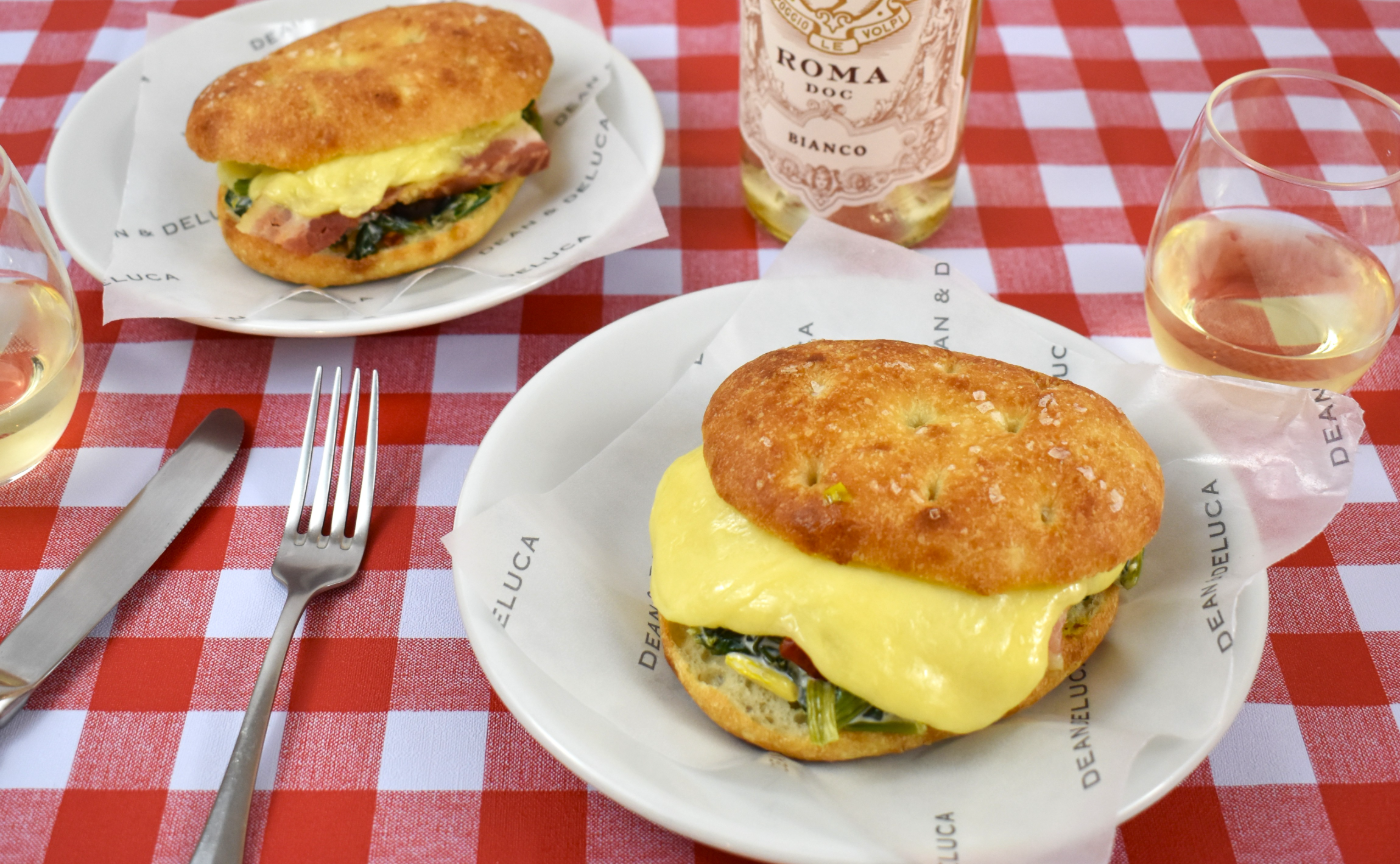 レシピ ｜ ほうれん草とラクレットチーズのフォカッチャサンド