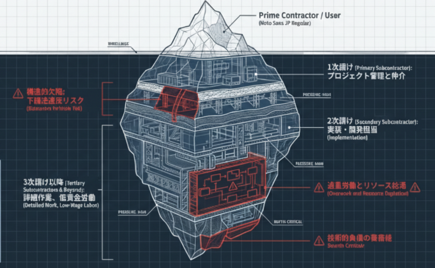 【業務システム開発】日本のIT業界の構造をひも解く