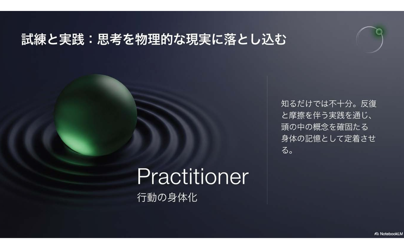 シン知行合一の思想 Vol.11：Practitionerとは何か ― 実践の第一歩