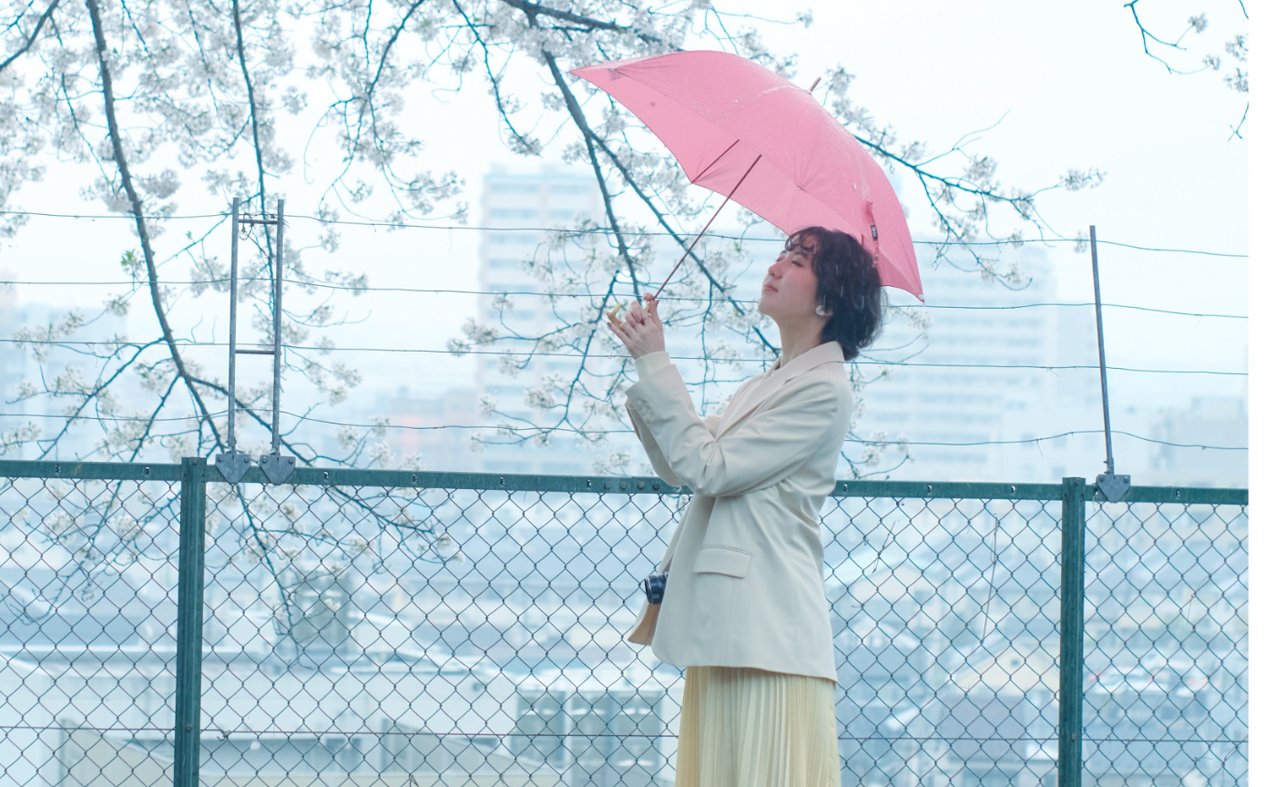 聖蹟桜ヶ丘　桜の青い世界