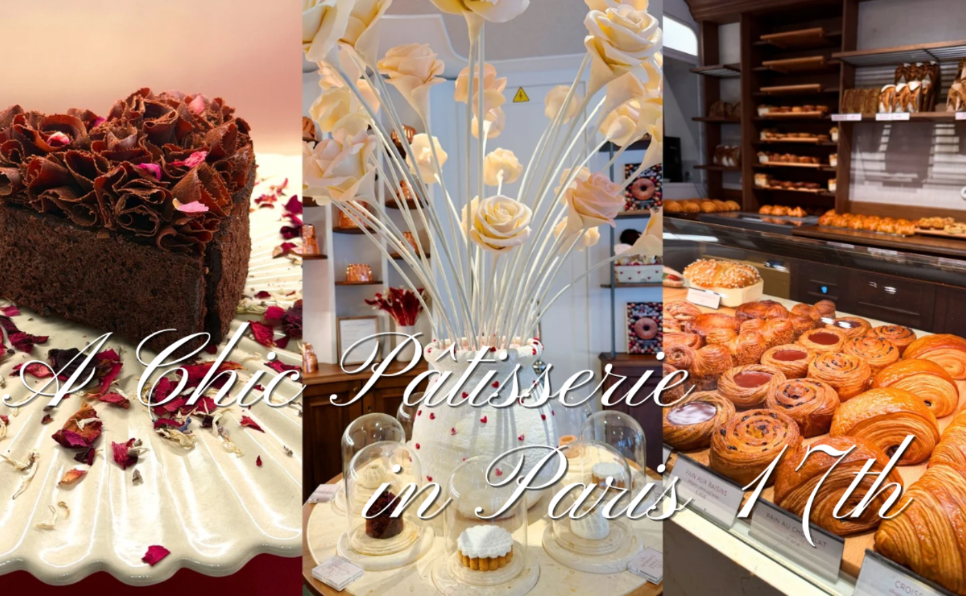 パリ17区のオススメパティスリー🇫🇷🍰A chic patisserie in Paris 17th🇫🇷🍰