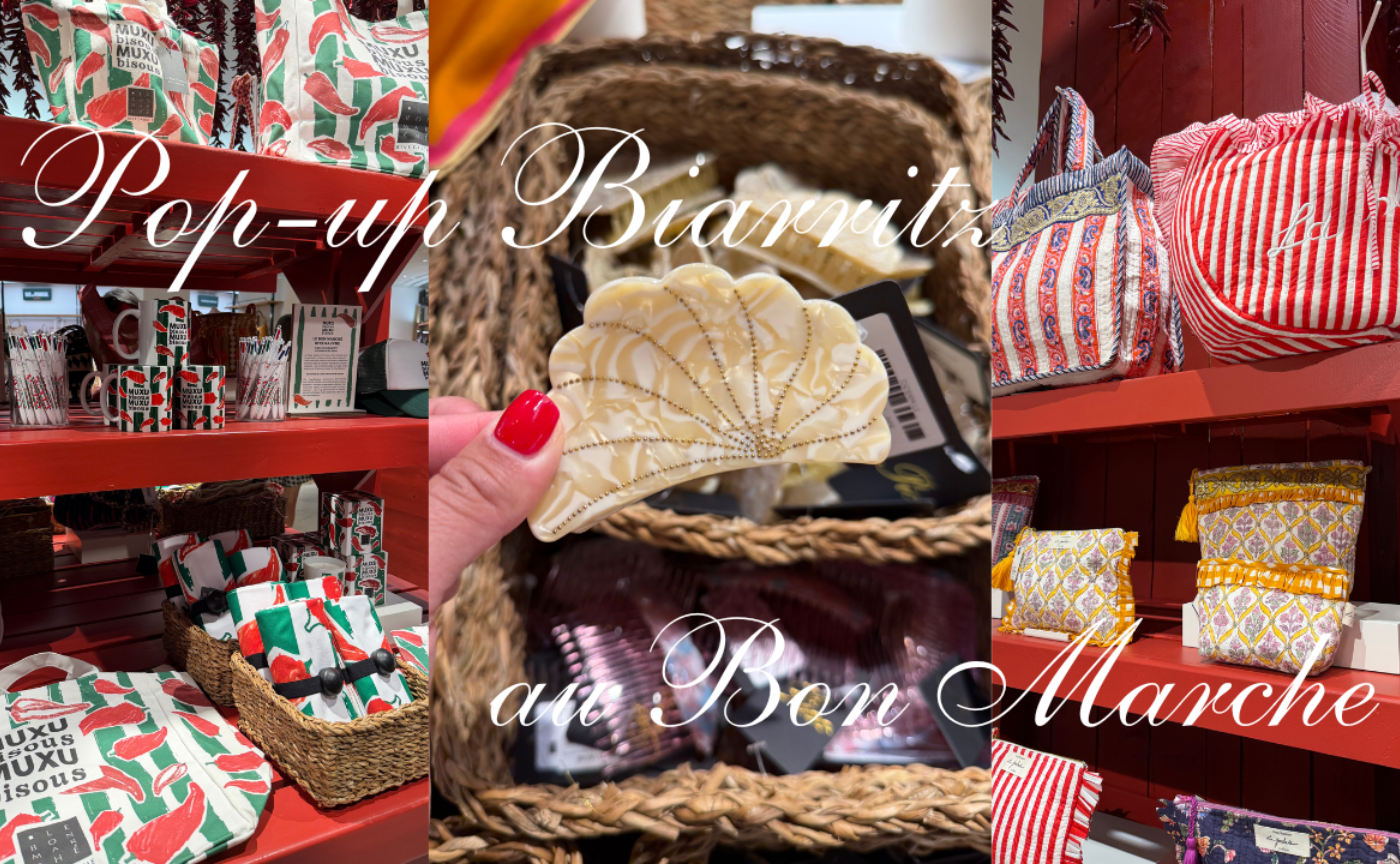 ビアリッツポップアップ at ルボンマルシェ🛍️🇫🇷Pop-up Biarritz au Bon Marché 🛍️🇫🇷