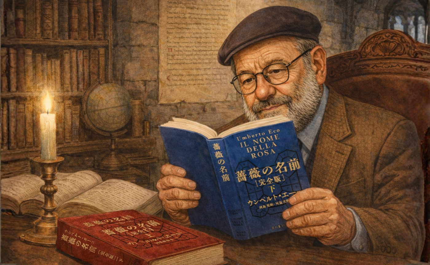 【長編読書会⑥】ウンベルト・エーコ『薔薇の名前』