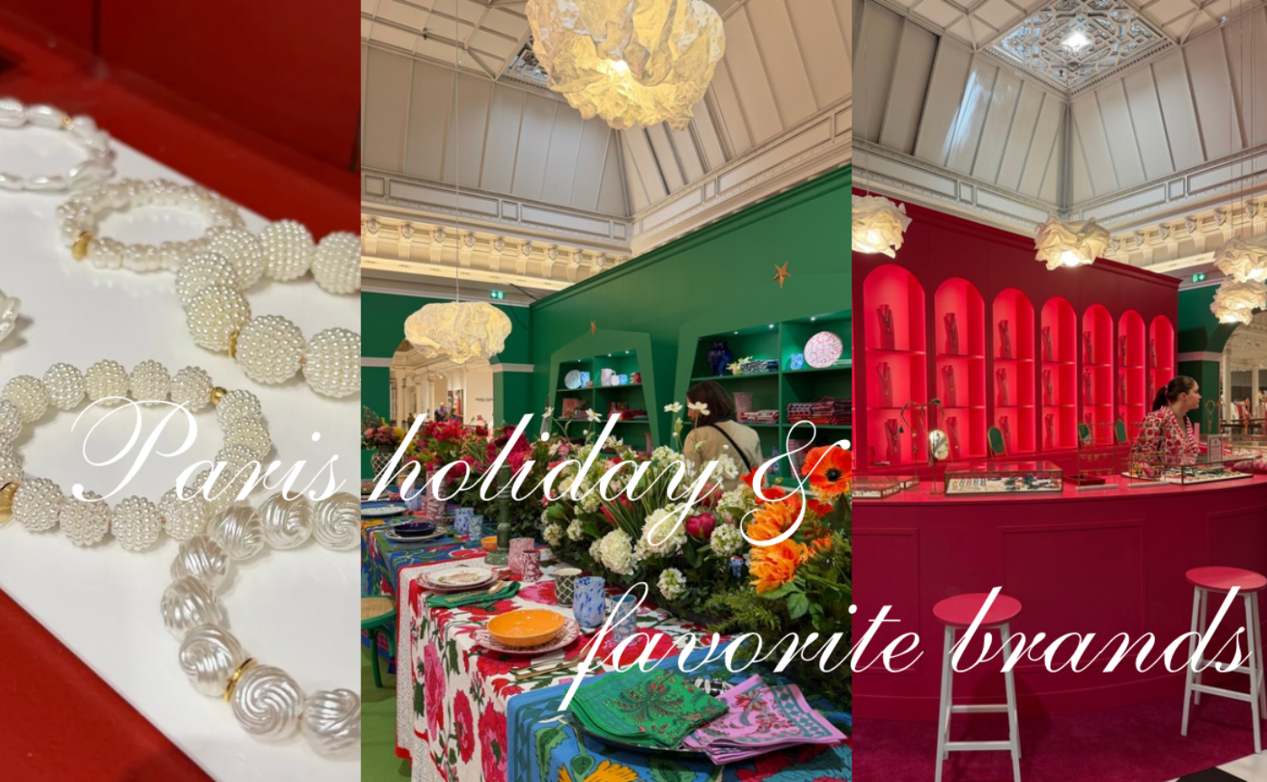 祝日のパリとオススメパリブランドをご紹介♡ Introducing a holiday in Paris and my favorite Parisian brands ♡