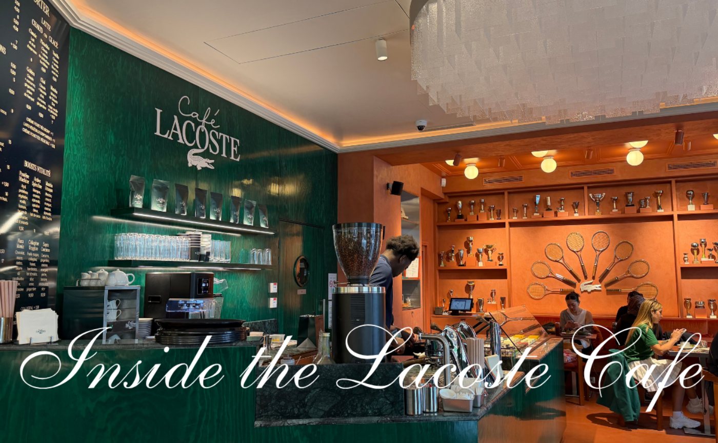 今パリで話題のラコステカフェをご紹介🐊✨Introducing the Lacoste Café everyone is talking about in Paris right now 🐊✨
