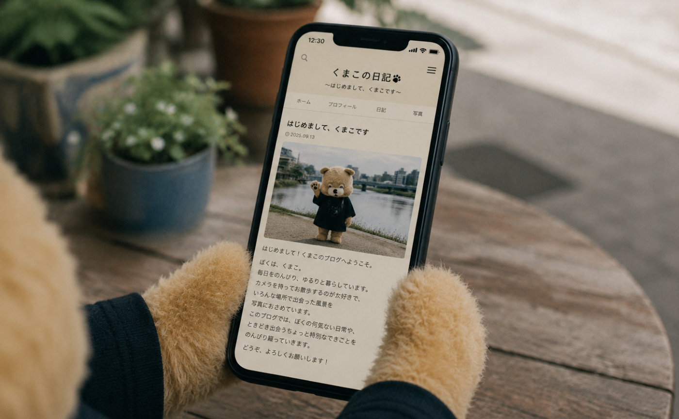 今日は、誰かの日記を見たい気分。