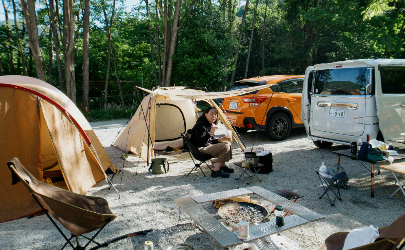 【写真で見る旅】みんなで昇仙峡へキャンプ旅🏕️ 
