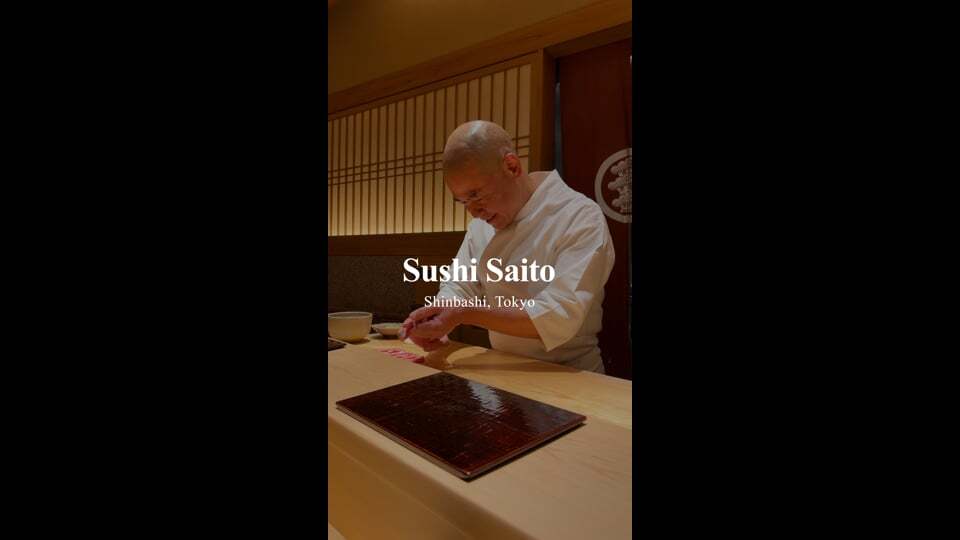 Sushi Saito | Roppongi, Tokyo