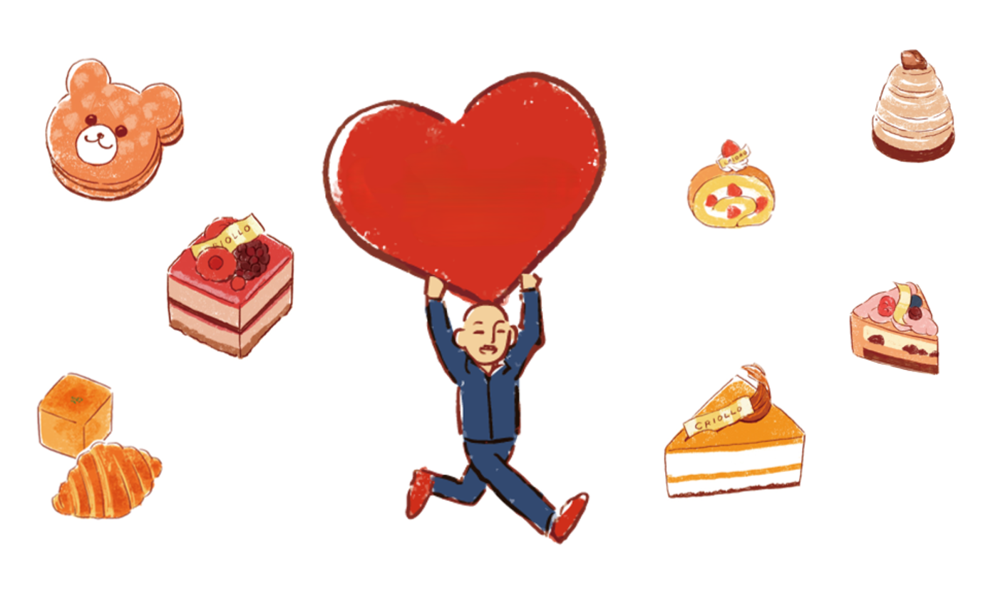 【アンケート】どれが好き？ケーキイラスト
