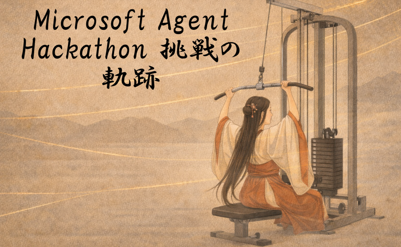 Microsoft Agent Hackathon 挑戦の軌跡  