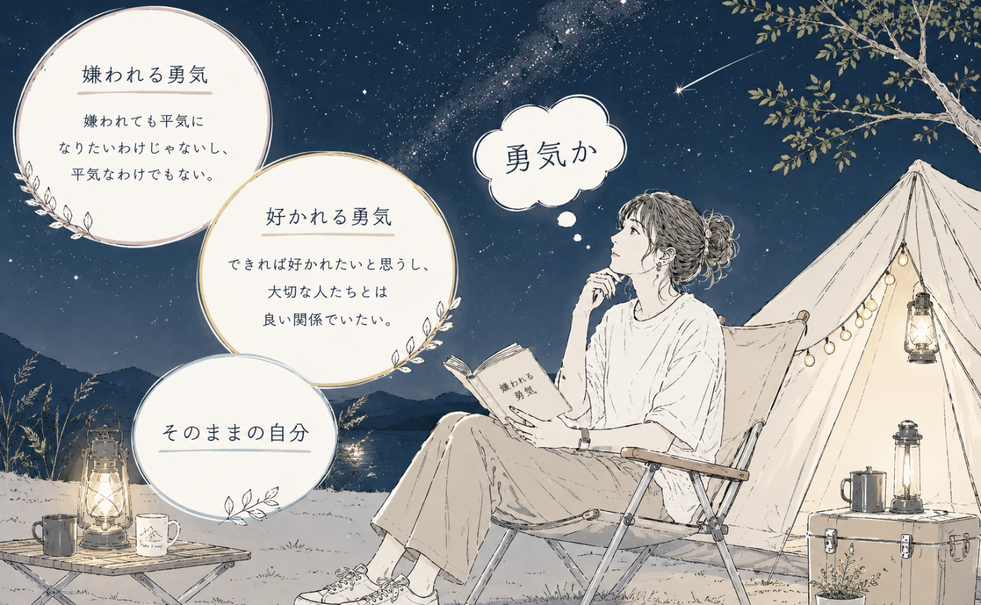 #67 嫌われる勇気でも、好かれる勇気でもなく