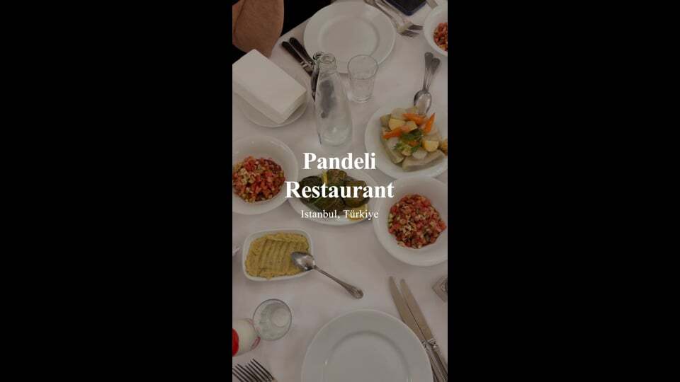 Pandeli Restaurant | Istanbul, Türkiye
