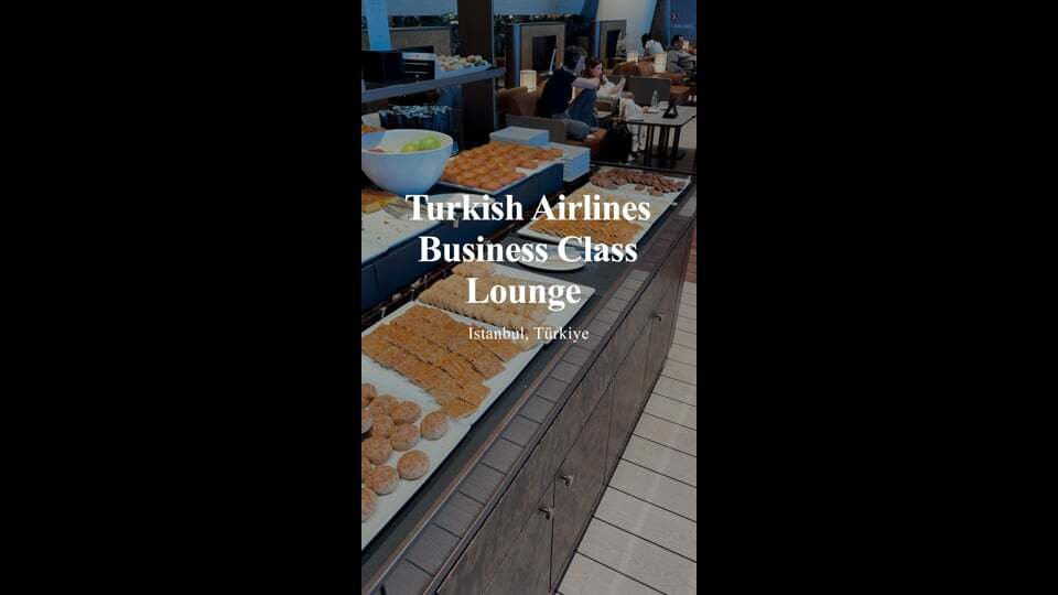 Turkish Airlines Business Class Lounge