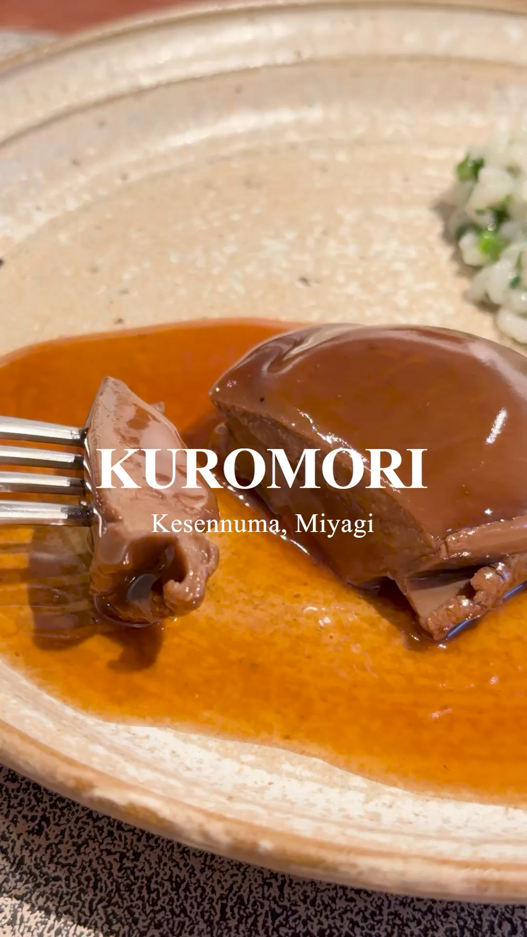 KUROMORI | Kesennuma, Miyagi