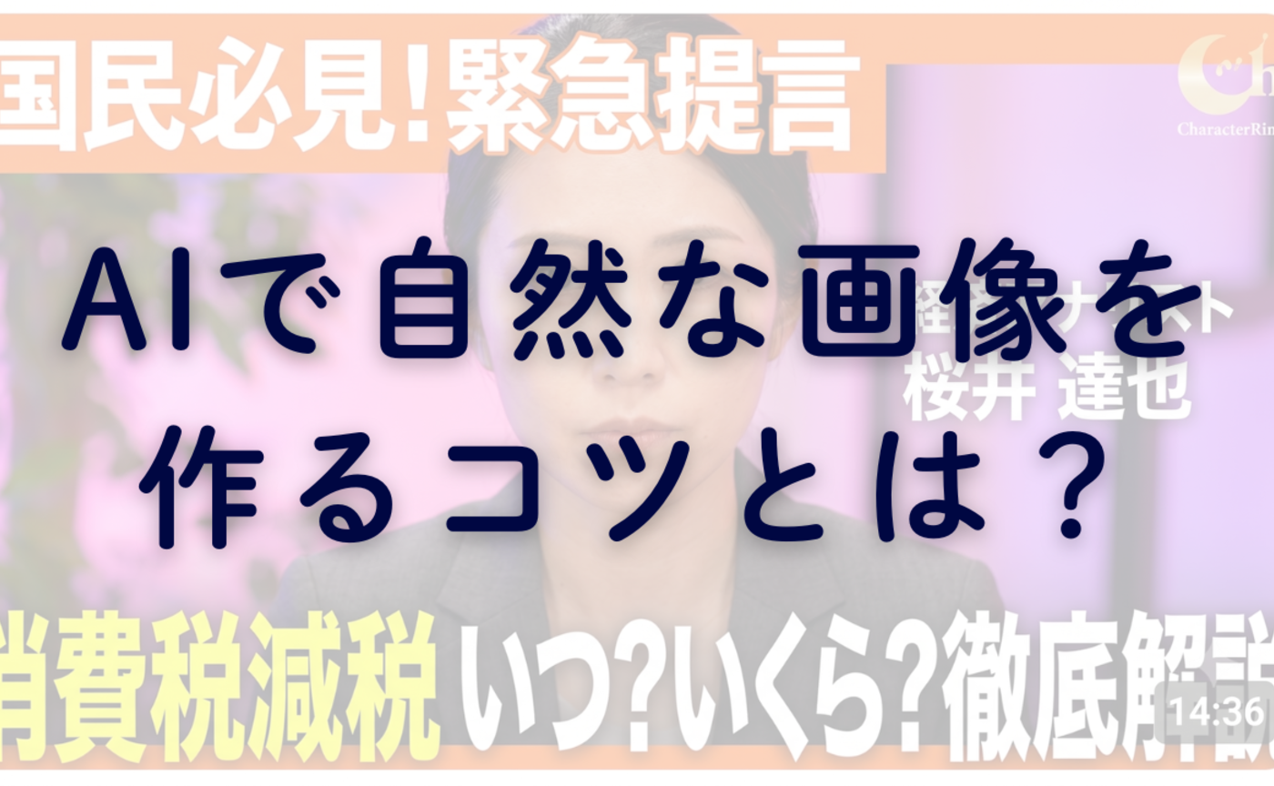 Vol.627　AIで自然な画像を作るコツとは？