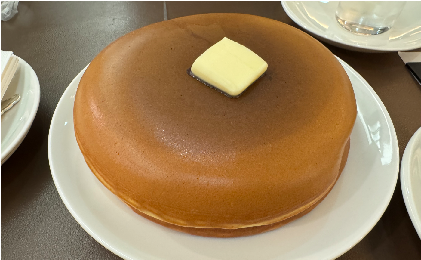 銀座ウエスト横浜高島屋店のホットケーキ