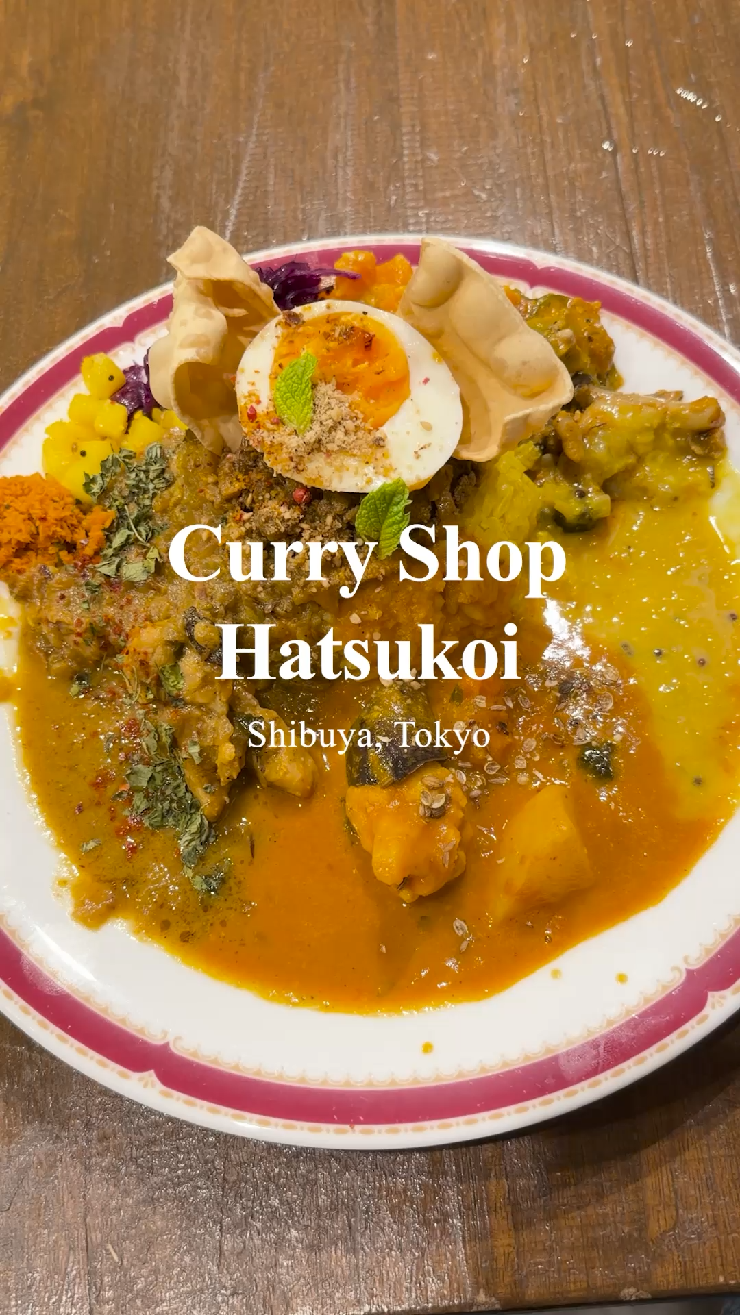 Curry Shop Hatsukoi | Shibuya, Tokyo