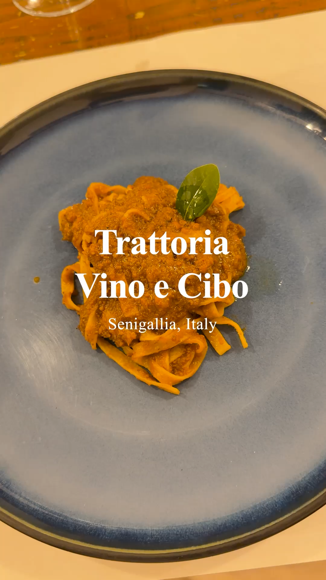 Trattoria Vino e Cibo | Senigallia, Italy