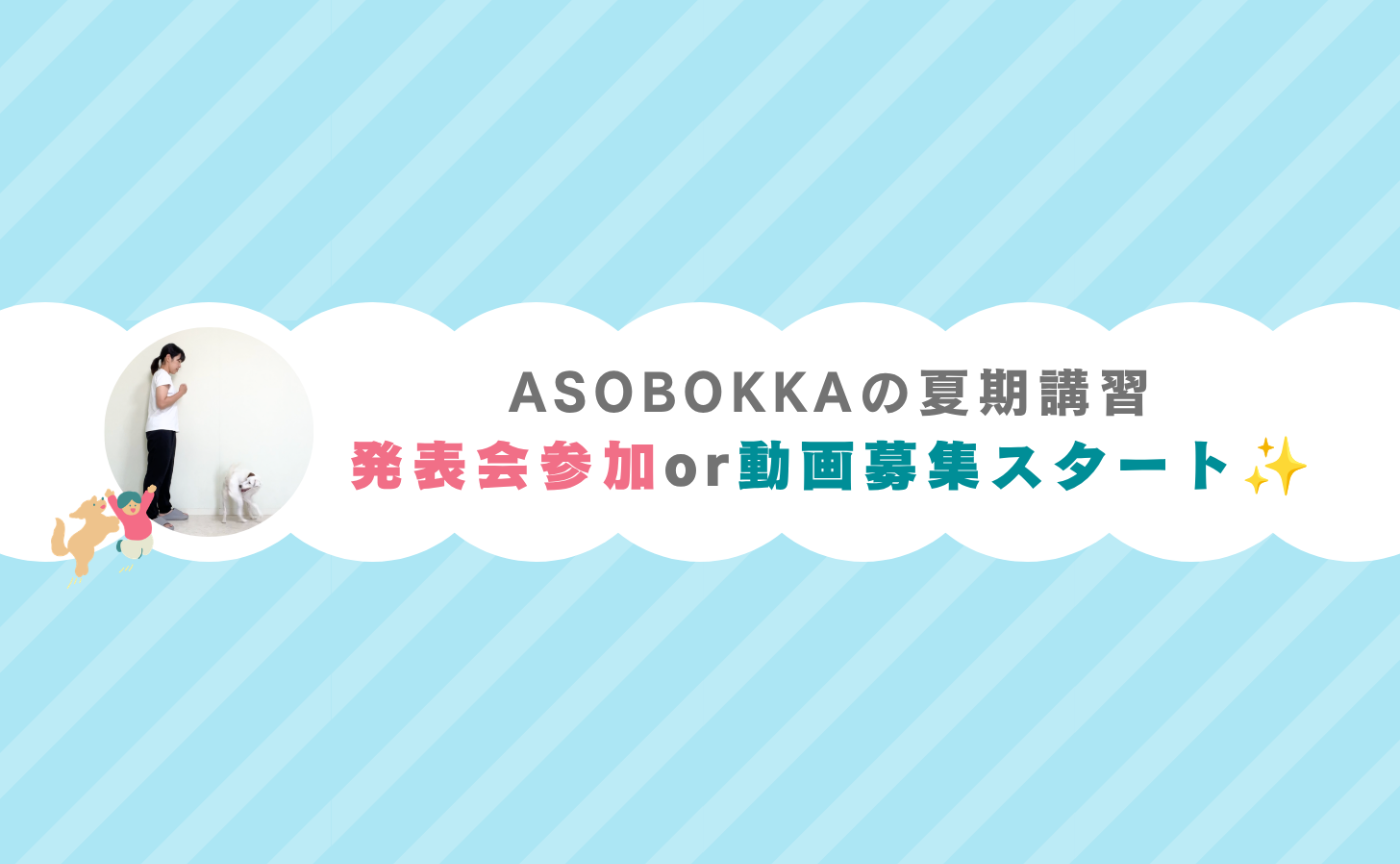 【8月夏期講習】発表動画の受付スタート！リアル発表会or動画投稿でプレゼントあり🎁