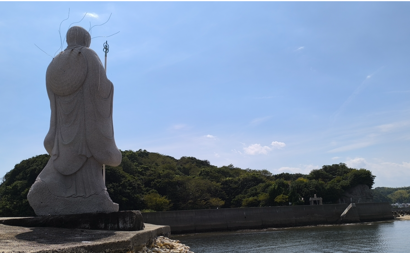 『くうかわ』読んだら夏が始まった!?~愛知県の身近な空海に会いに行く旅