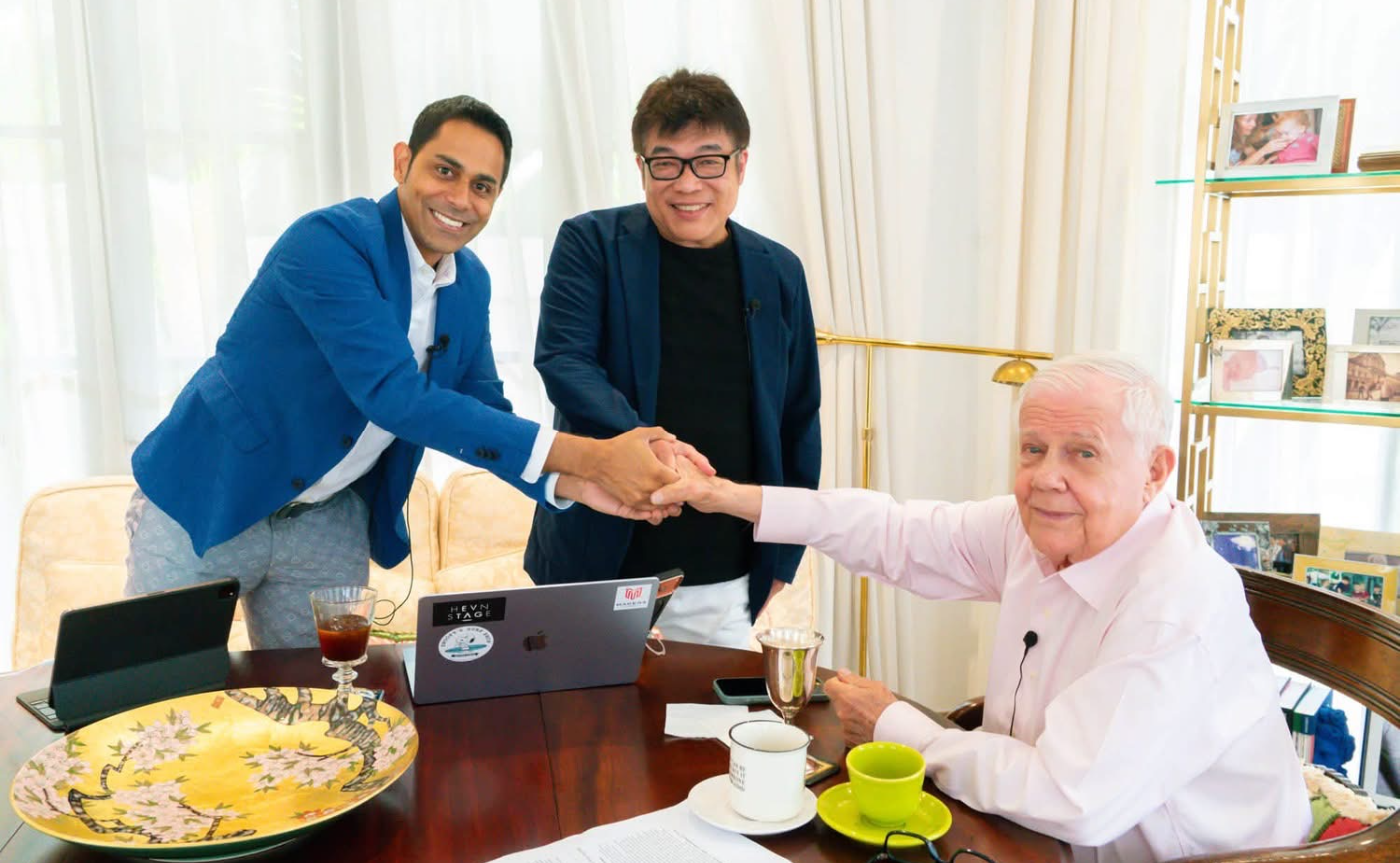 ジム・ロジャースさんとの鼎談