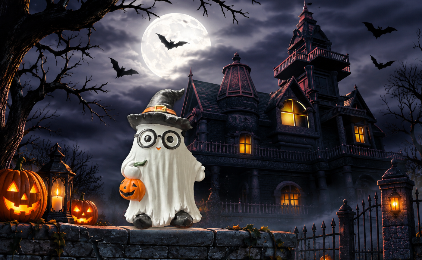🎃ドイツ在住アーティストMikiと【ハロウィンお化け】を描いてみよう！