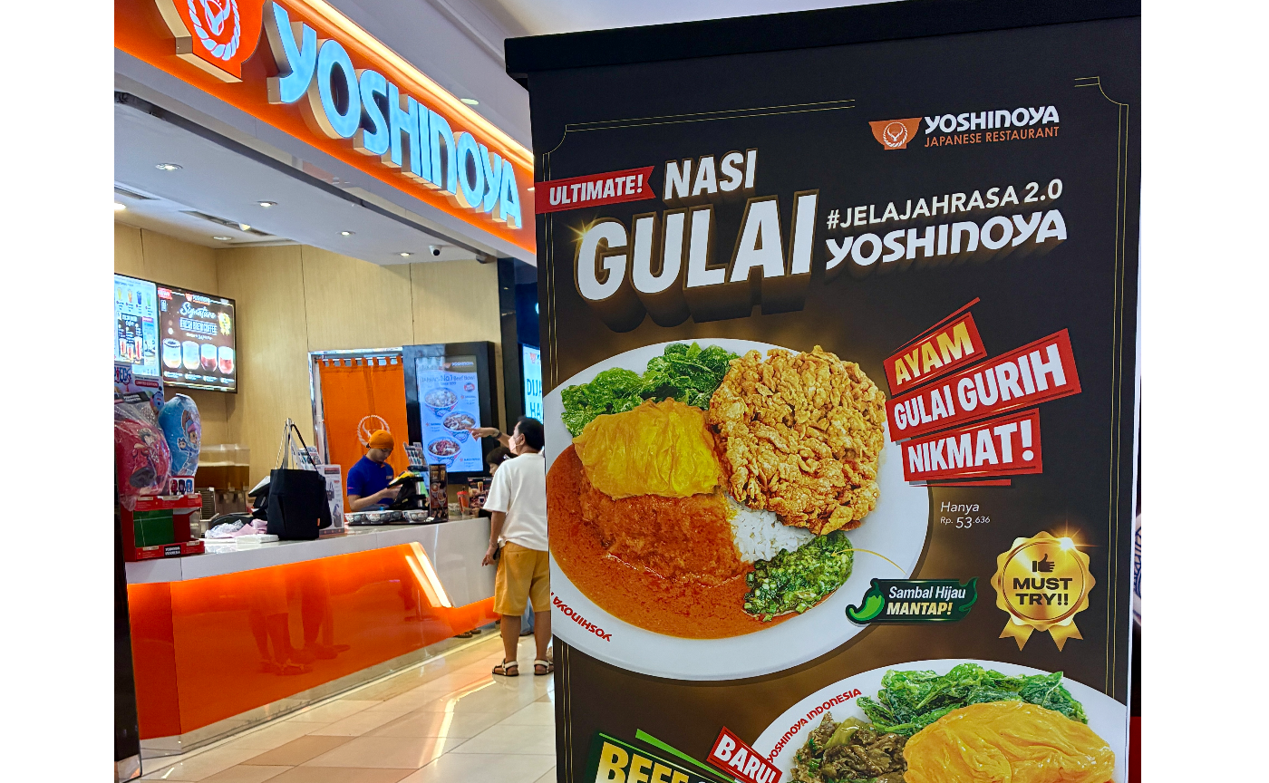 【インドネシア滞在レポ④】吉野家の新メニューは要注目!!