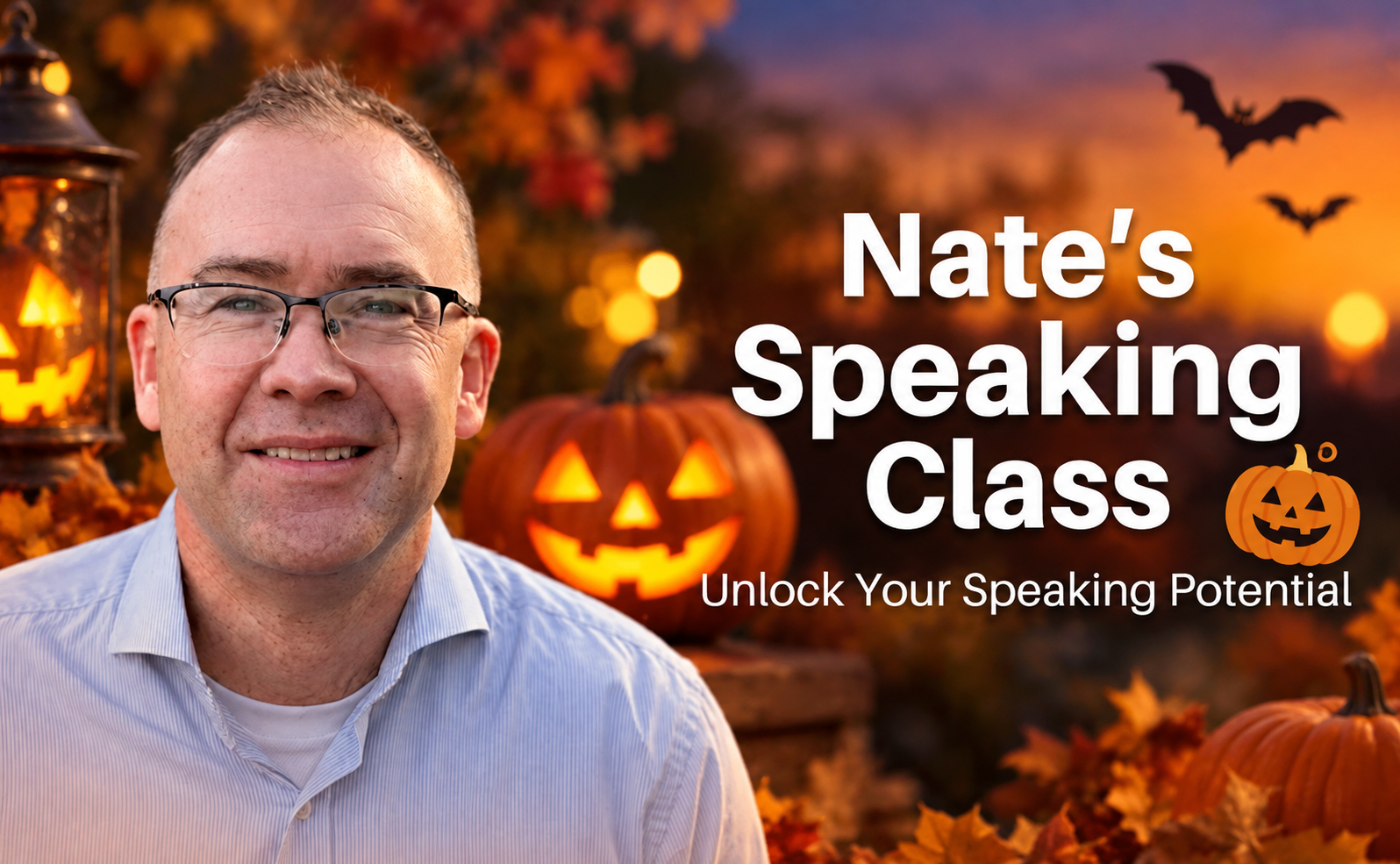 🎃【ハロウィンSpecial】Nateのスピーキングレッスン！英語で話す力を身に着けよう！