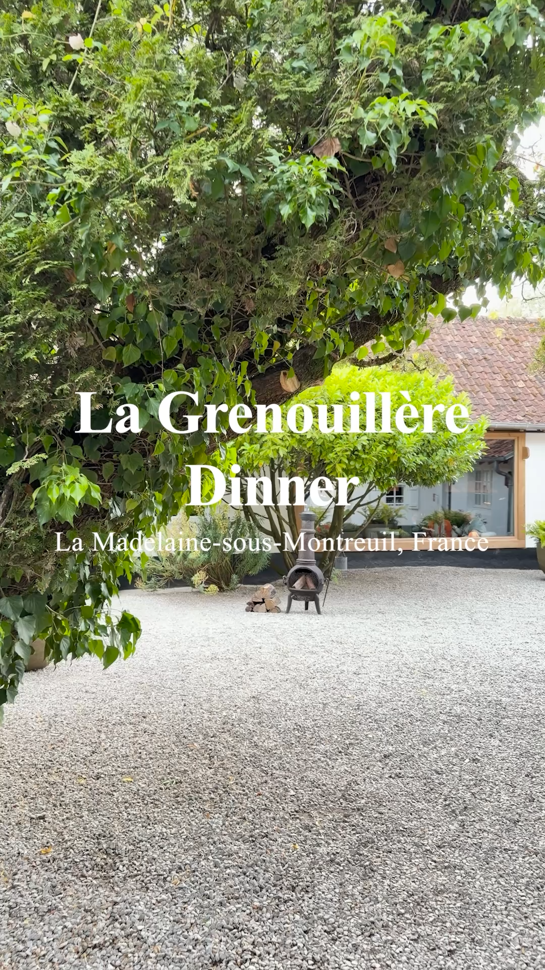 La Grenouillère Dinner | La Madelaine-sous-Montreuil, France