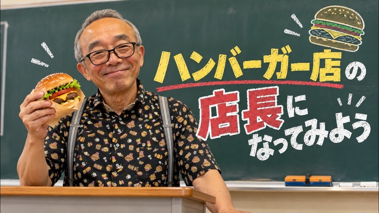 小学生がハンバーガー店の店長になってみた！【杉並区立和田中学校「よのなか科」】第8回 「ハンバーガー店の店長になってみよう」