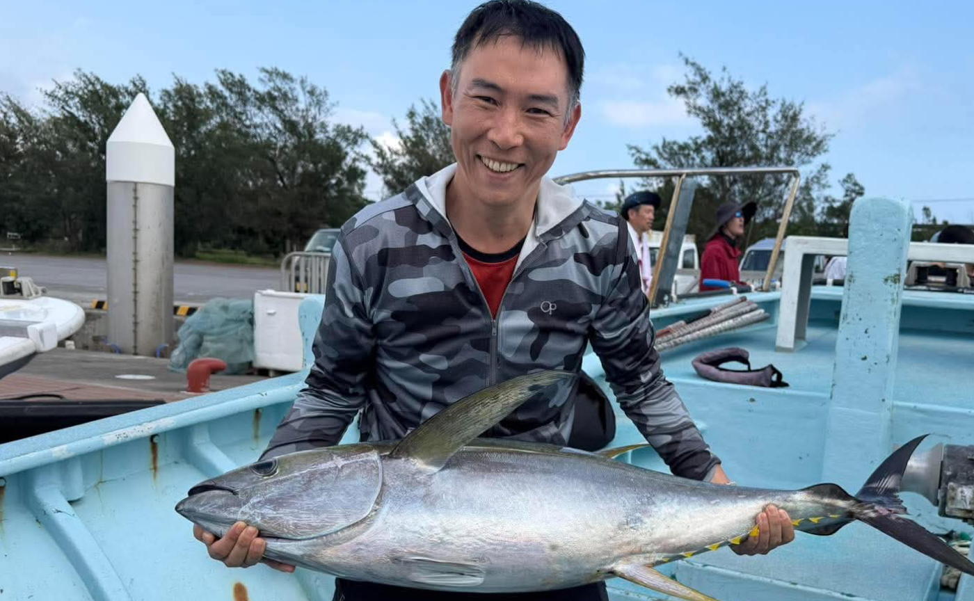 釣ったどー！