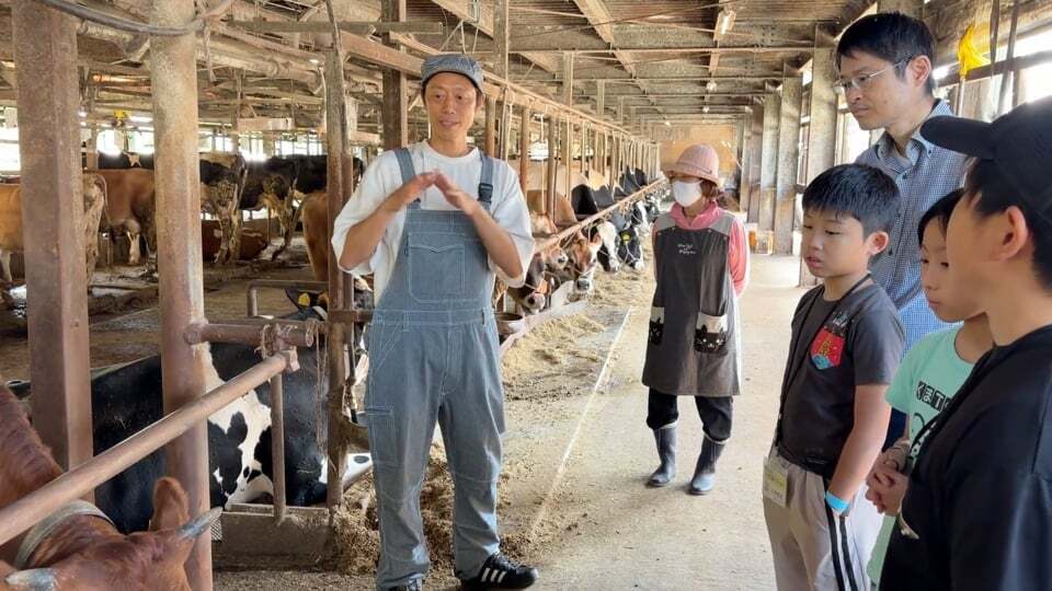 牧場の仕事を学んで”酪農博士”になったよ