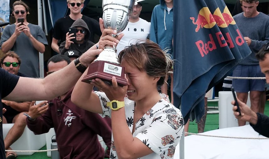 ボディボーダー大原沙莉、世界チャンピオンへの道のり