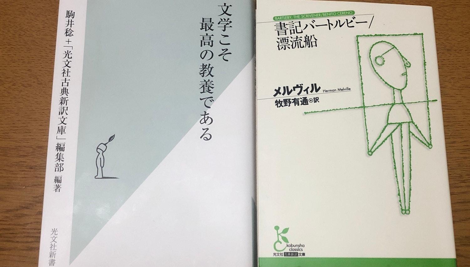 駒井組】書記バートルビー/漂流船 メルヴィル | 猫町